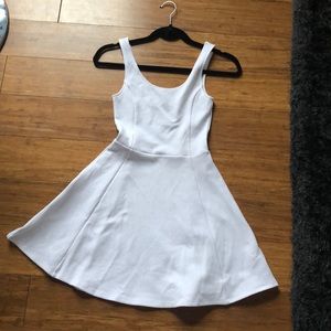 White Skater Dress